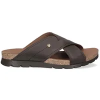 Panama Jack Herren Salman Flat Sandal, Marron C17, 43