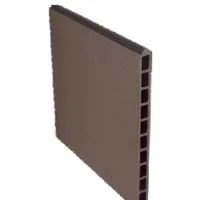 Tetzner & Jentzsch T & J WPC-Lamellen-Steckzaunsystem Tjörn-Serie Schokobraun