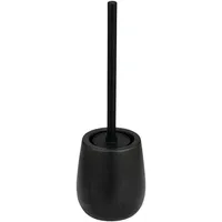 Wenko WC-Garnitur WENKO "Modell Nerno, Schwarz, Metall, 10.5x39.5x10.5 cm,