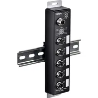 TRENDNET TI-XPG50 PoE+ Railway Switch 5-Port Industrial EN50155 M12