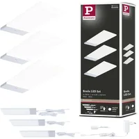 Paulmann 92122 LED Unterschrankleuchte Bredo Näherungsensor 3er-Set 3x2,5W 80x190mm