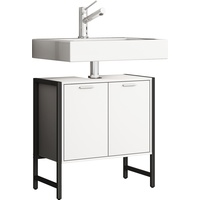 VCM Waschbeckenunterschrank Edino Drehtüren