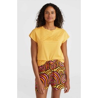 O'Neill Amiri Beach Shorts orange rainbow stripe XS