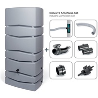 Kreher XXL Wassertonne Aqua Tower mit Wasserhahn und Füllautomat.