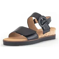 Gabor Comfort Keilsandaletten in schwarz 40,5