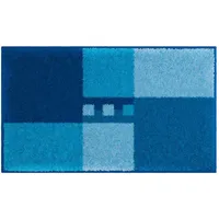 GRUND Badematte Grund Blau 115 x 65 cm