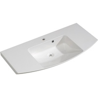 Pelipal Waschbecken Mineralmarmor 121 cm Quantum 01 Weiß