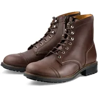 Rokker Moto Ranger Motorrad Stiefel, braun, Größe 46 für