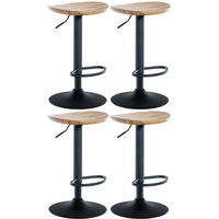 CLP 4er Set Barhocker Skelde natura