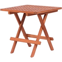 Gardenson Gartenbeistelltisch Woodie ca. 50x50 cm Teak massiv