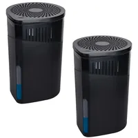 Wenko Luftentfeuchter Drop 2er Set Raumentfeuchter Entfeuchter Schwarz