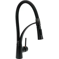 TRIZERATOP Flexible Küchenarmatur Schwarz