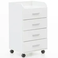 FineBuy Rollcontainer Rollcontainer (33 x 40 x 71 cm)