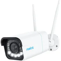 Reolink 4K WLAN Überwachungskamera Außenbereich,Innenbereich 8MP,Farbige Nachtsicht,2,4/5 GHz Dualband-WLAN,Intelligente