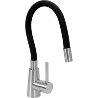 TRIZERATOP Küchenarmatur Flexible Schwarz