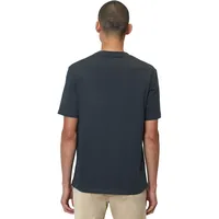 Marc O'Polo T-Shirt, klassisches Logo-T-Shirt blau