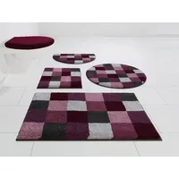 GRUND Badematte Mosaik, Badvorleger, Badezimmer Teppich, sehr weich, Höhe