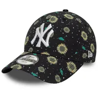 New-Era Schirmmütze Chyt floral aop 9forty newera in Schwarz,