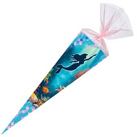 NESTLER Tradition in Emotion Schultüte Meerjungfrau 85,0 cm mehrfarbig