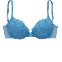 VIVANCE Push-up-BH Damen aquamarin Gr.75D