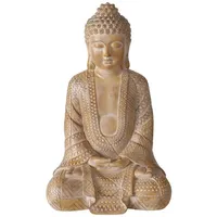 Boltze Buddha H 49 cm LEGOLAS, Braun - H