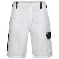 CRAFTLAND F-Shorts, Twill *MALMEDY*, weiß/grau