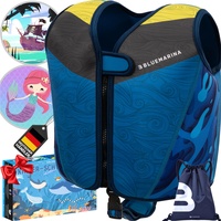 BLUEMARINA Kinder Schwimmhilfe (M, Laguna)