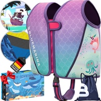 BLUEMARINA Kinder Schwimmhilfe (S, Mermaid)