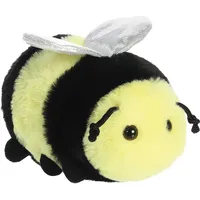 AURORA 31858 - Mini Flopsies Biene Beeswax, Plüschtier, 20