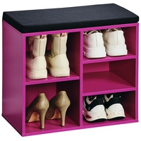 KESPER Schuhregal Pink, Schwarz |15964