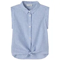NAME IT Bluse 'Femma' - Blau,Weiß - 134/140