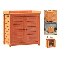 VidaXL Pflanztisch mit Ablagen 82,5x50x86,5 cm Massivholz Kiefer