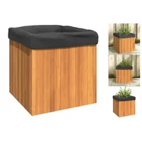 VidaXL Pflanzkübel 45x45x45 cm Massivholz Akazie