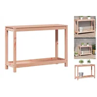VidaXL Pflanztisch mit Ablage 108x35x75 cm Massivholz Douglasie