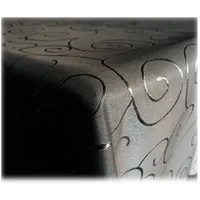 JEMIDI Tischdecke Ornamente Seidenglanz Edel Tisch Decke Tafeldecke 31
