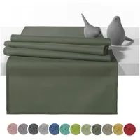 Heimtexland Outdoor Tischläufer Garten Tischdecke 45x145 Tischdeko wasserabweisend wetterfest
