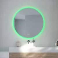 Loevschall Johannesburg RGB Badezimmerspiegel, rund, Farbwechsel, dimmbar«, mit MultiWhite®