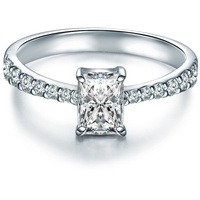 Trilani Ring aus Sterling Silber in mit Zirkonia 60