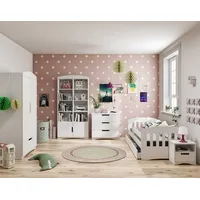 99rooms Amira Kinderzimmer-Set IV Weiß 80x160 cm