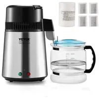 Vevor Wasser-Destilliergerät 4 L Silber