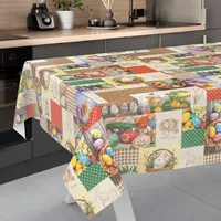 ANRO Wachstuch-Tischdecke Tischdecke abwaschbar Wachstuch Garten-Tischdecke Outdoor Indoor 100x140cm