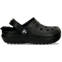 Crocs Unisex Kinder Classic Lined Clog T Clog, Black/Black,