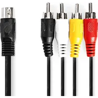 Nedis DIN-Audio-Kabel DIN 5-Pin Stecker | 4x RCA Stecker