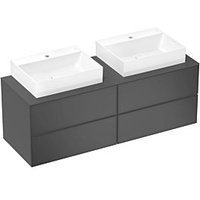 Hansgrohe Xevolos E Konsole 1570/550 2 Ausschnitte, - schiefergrau