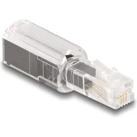 DeLock 88168 - Verdrehschutz für Telefonkabel RJ10 Stecker Buchse