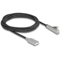 DeLock USB 2.0 USB-A Stecker, USB-C® Stecker gewinkelt mit