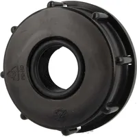 Tecuro IBC Adapter Anschlusskappe mit Grobgewinde S60 x 6