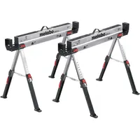 Metabo Arbeitsbock Stahl 820 mm Schwarz 2 Stk. klappbar