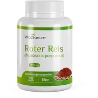 Vitasanum VitaSanum® - Roter Reis (Monascus purpureus) 100 Kapseln