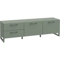 Forte Lowboard »SilbaTV-Board, TV-Schrank«, Breite ca. 164,4 cm grün